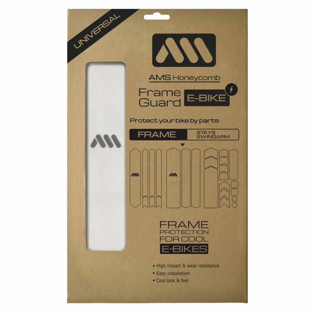 Adesivi Protezione Telaio Honeycomb e-Bike - Clear