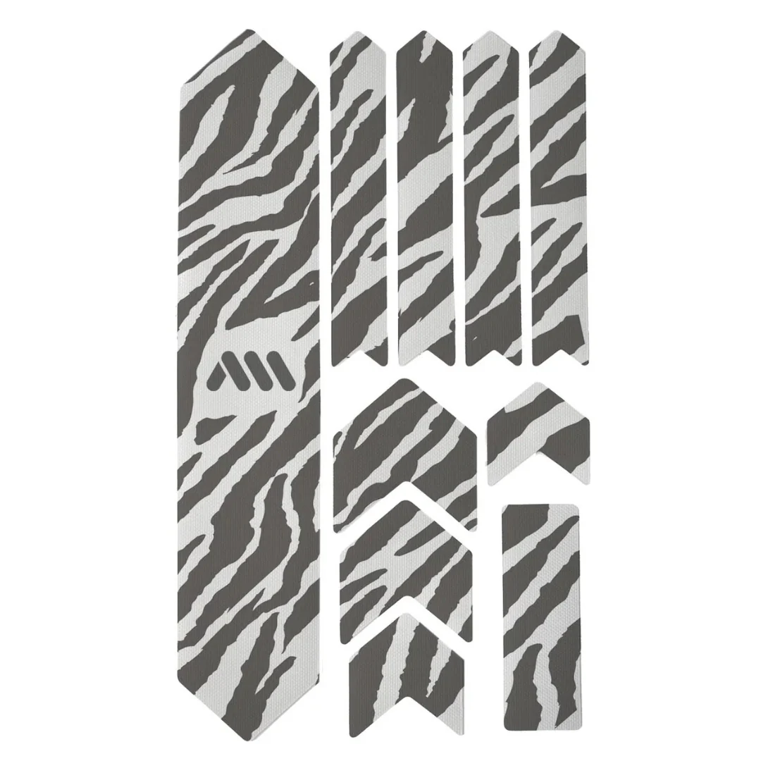 Adesivi Protezione Telaio Honeycomb Extra - Clear/Grigio Zebra - Image 2