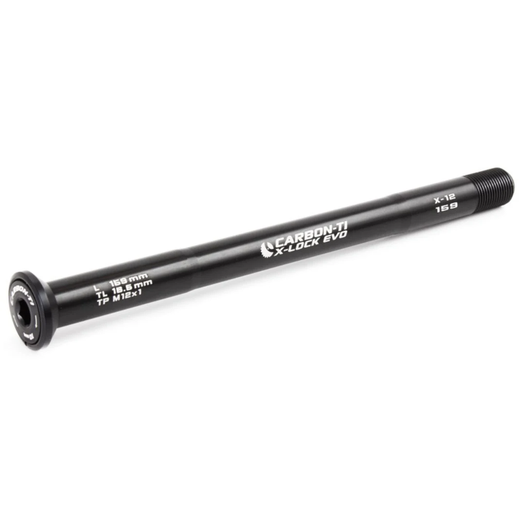 Asse Passante Ruota Carbon-Ti X-Lock EVO 12x1.0 X-12 (159mm) - Nero