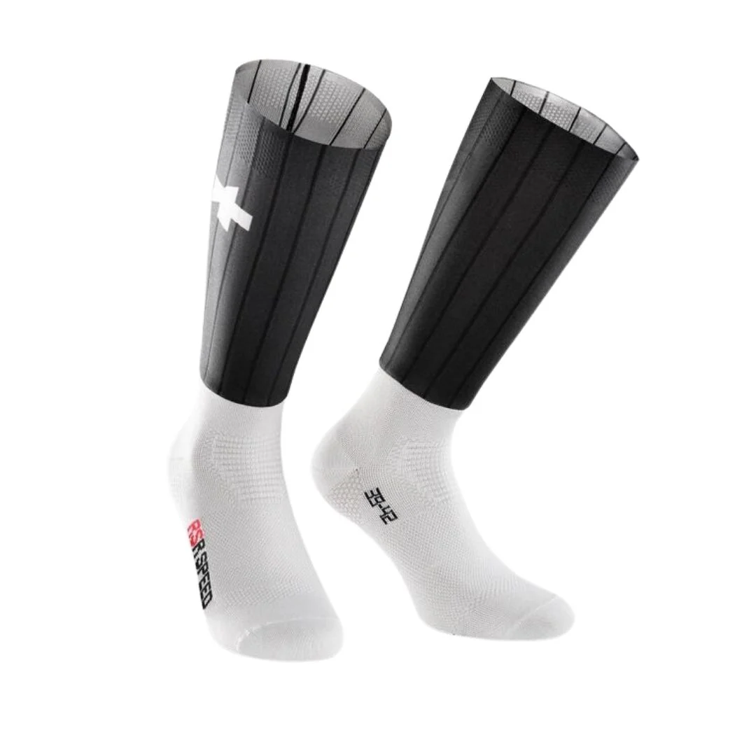 Calze Assos RSR Speed - Nero/Bianco
