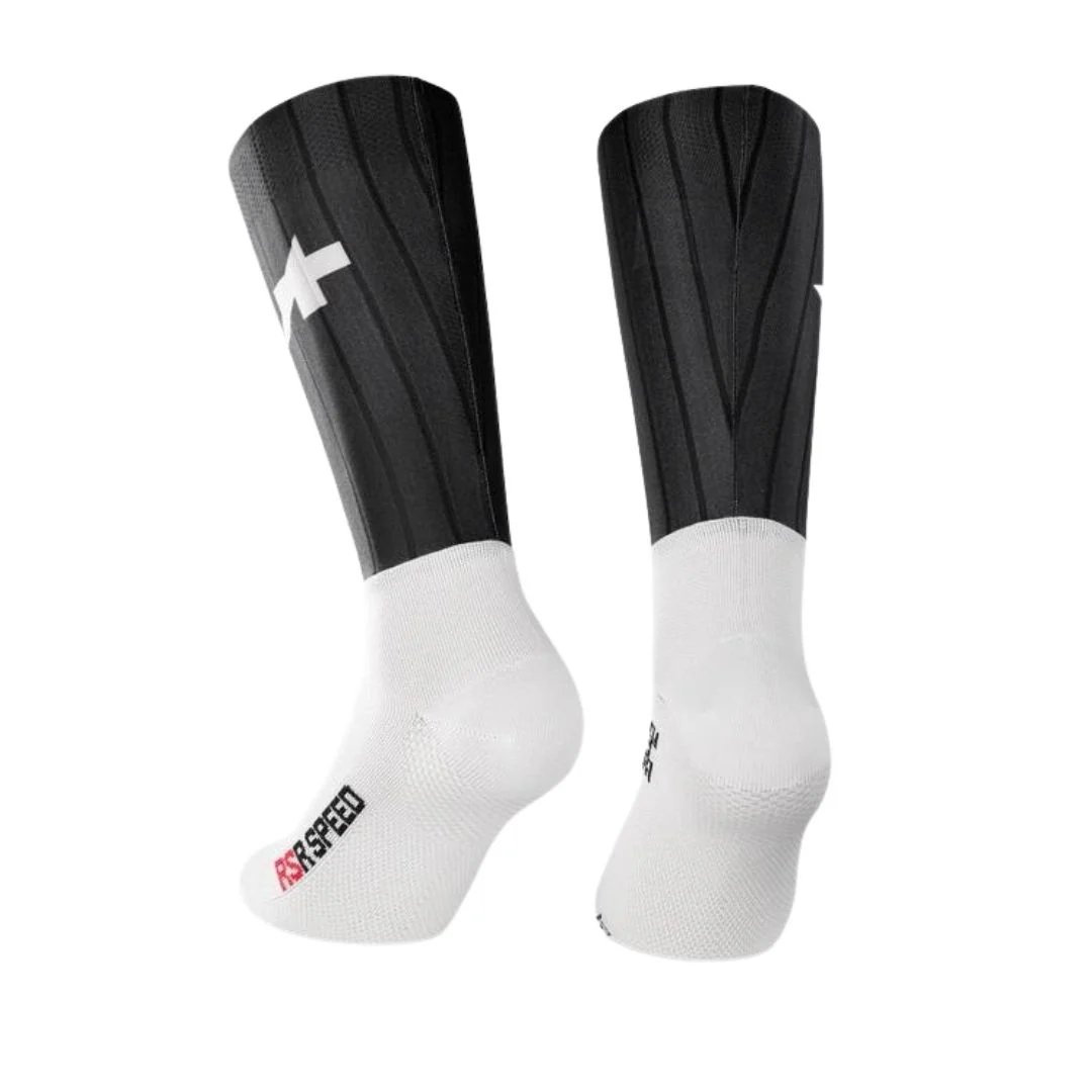Calze Assos RSR Speed - Nero/Bianco - Image 2