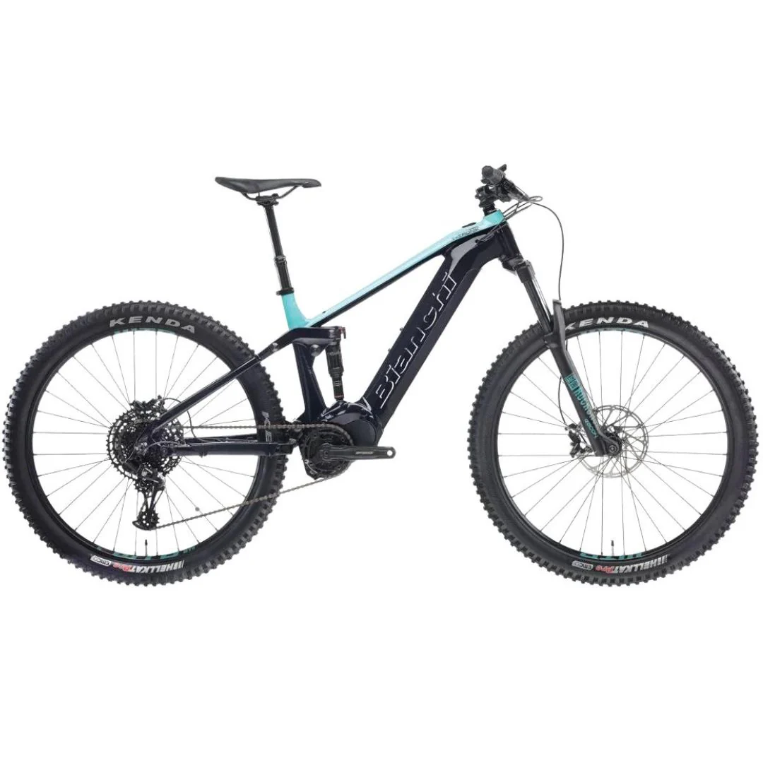 Bicicletta Bianchi T-Tronik Rebel 9.2 NX/SX Eagle 1X12SP - Nero/Celeste