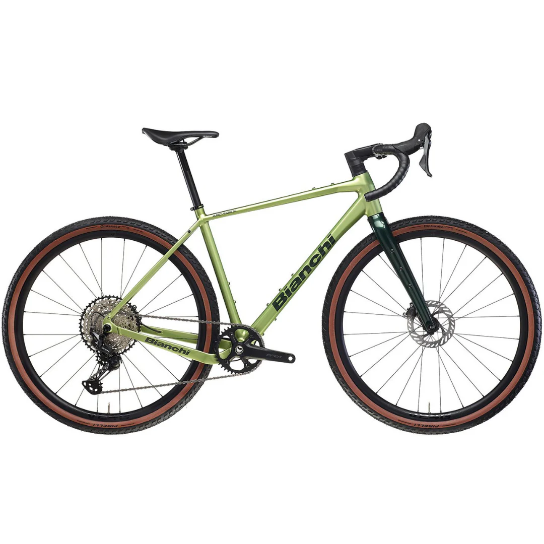 Bicicletta Bianchi Arcadex AL GRX 610 12sp - Verde