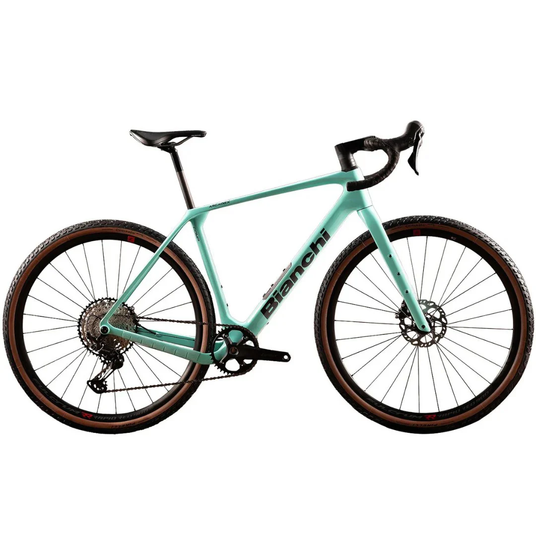 Bicicletta Bianchi Arcadex Comp GRX 610/822 Disc 1x12sp - Celeste