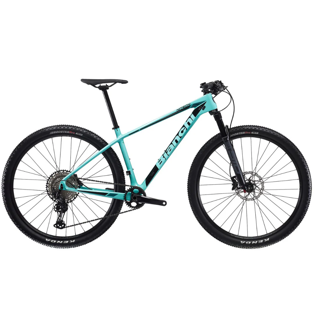 Bicicletta Bianchi Nitron 9.2 XT/SLX 1x12v - Celeste/Nero