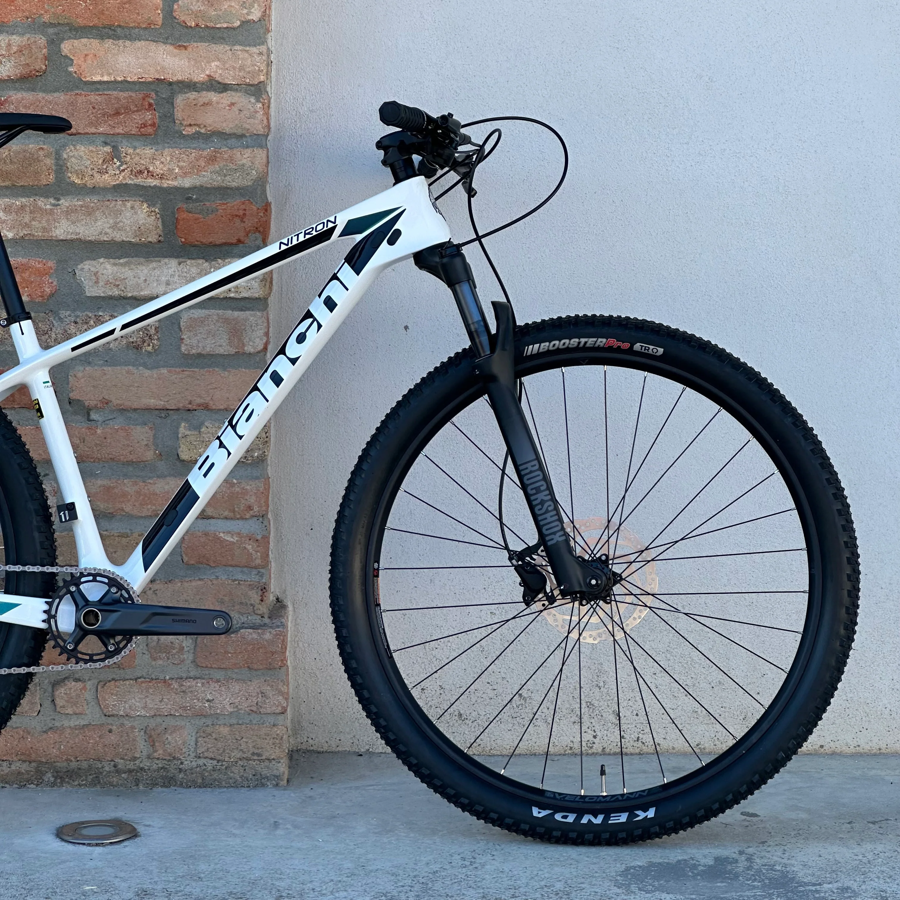 Bicicletta Bianchi Nitron 9.4 - Bianco - Demo - Image 4