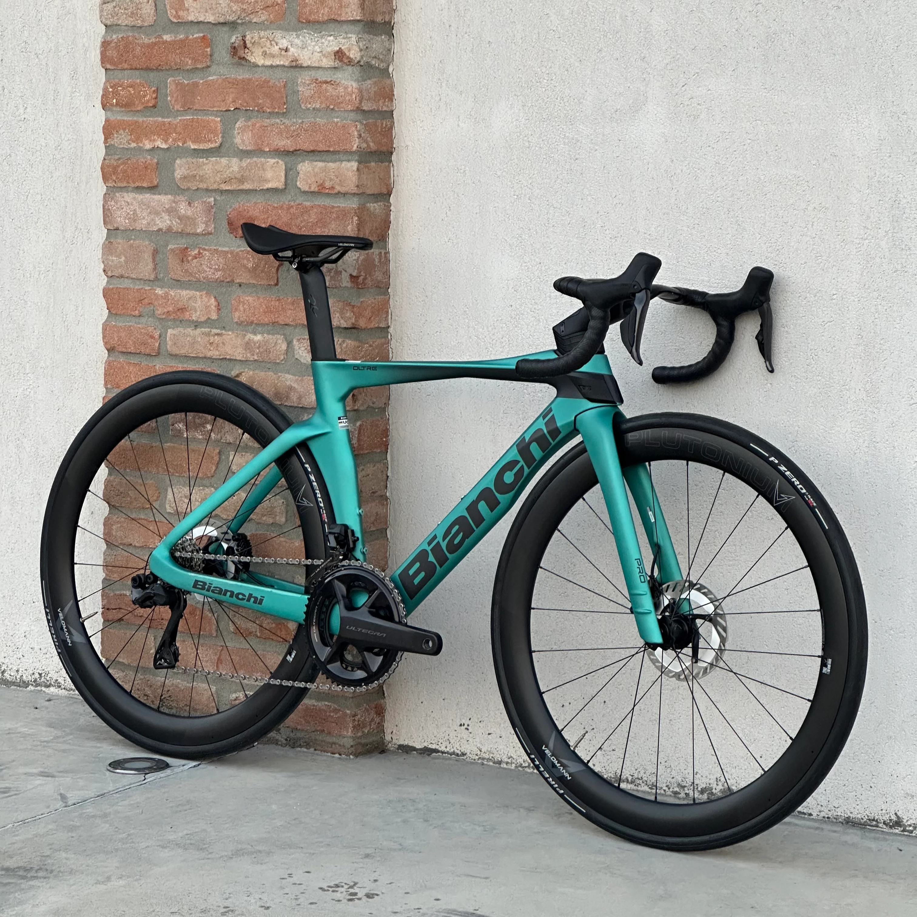 Bicicletta Bianchi Oltre Pro Ultegra Di2 - Celeste - Demo - Image 3
