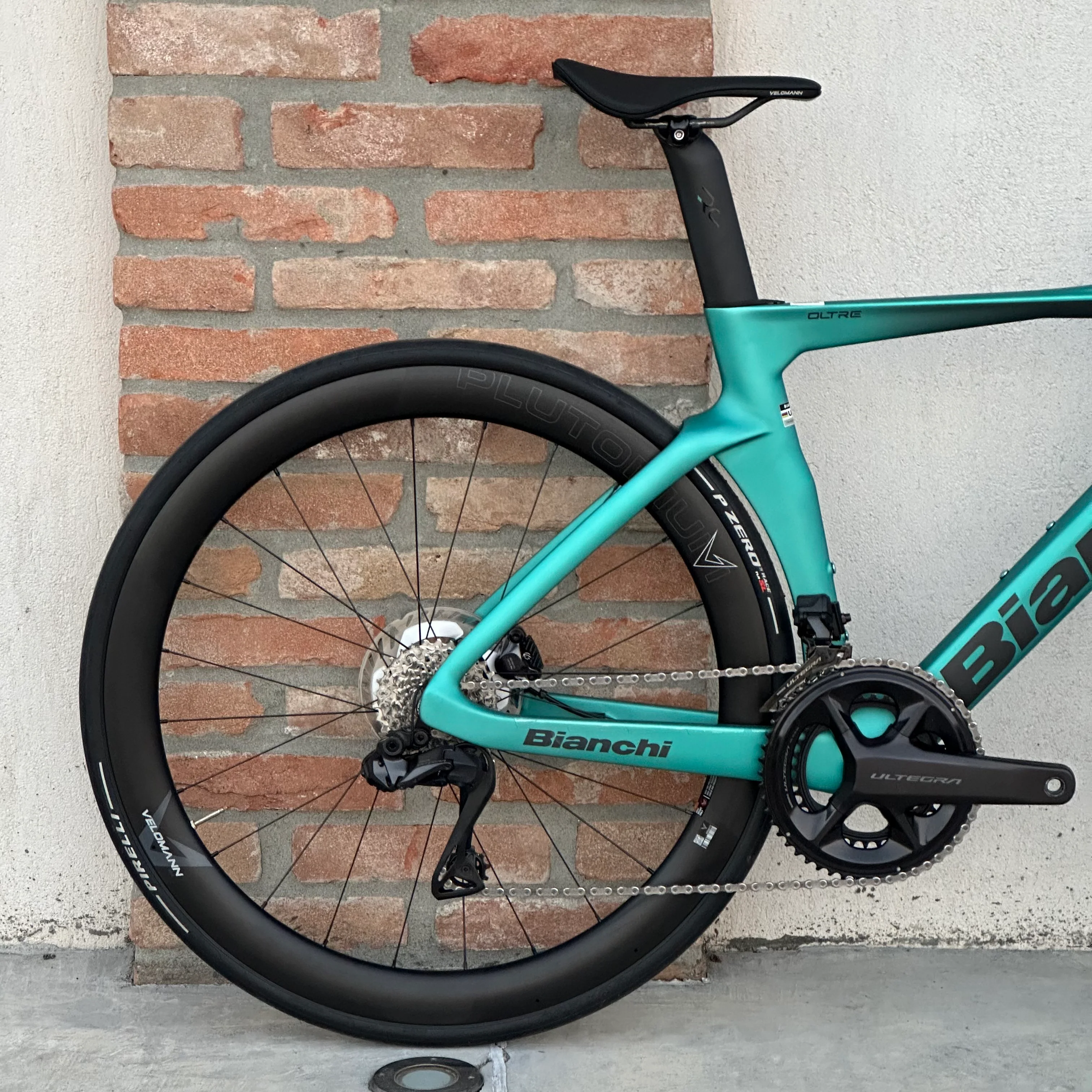 Bicicletta Bianchi Oltre Pro Ultegra Di2 - Celeste - Demo - Image 5