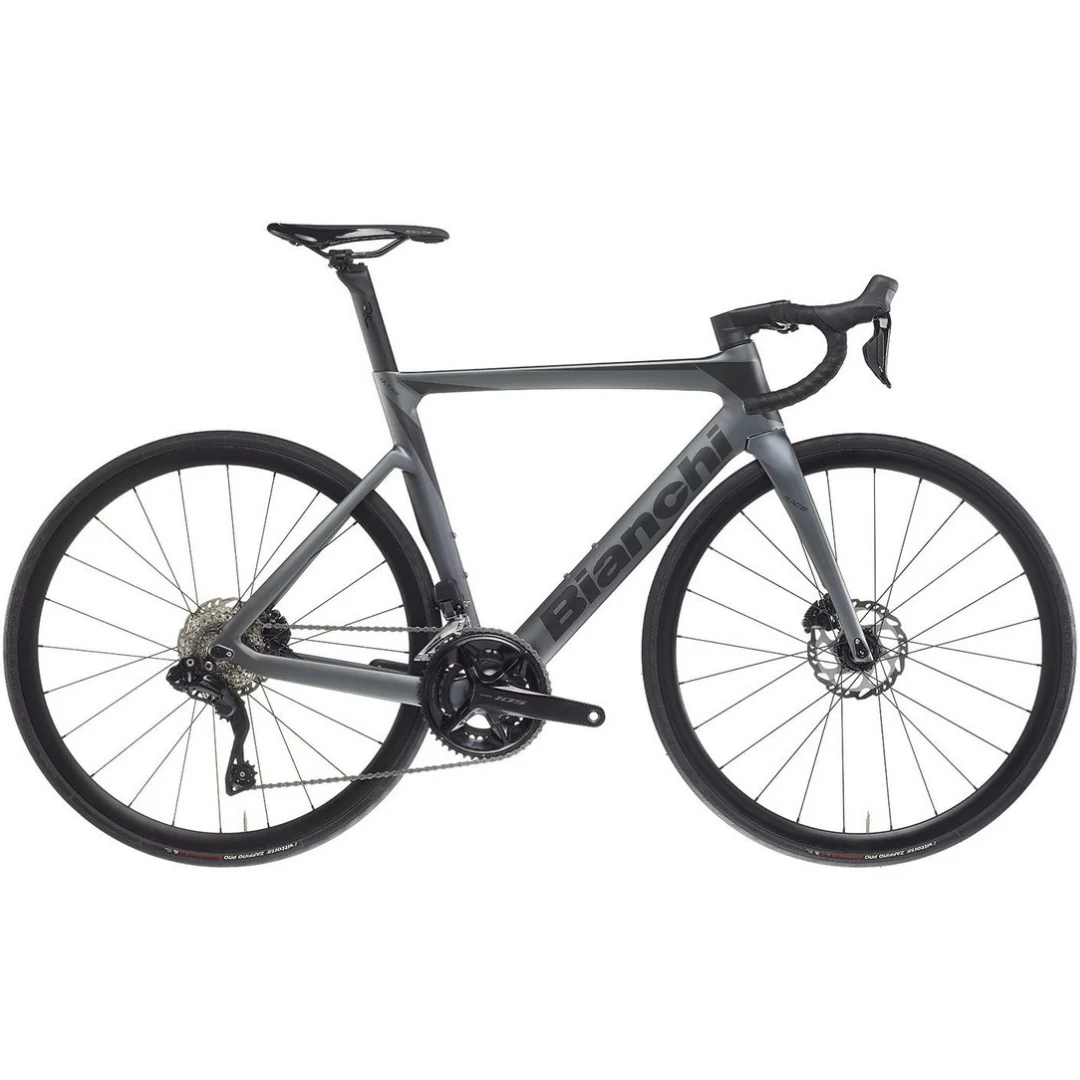 Bicicletta Bianchi Oltre Race 105 Di2 12v - Grigio