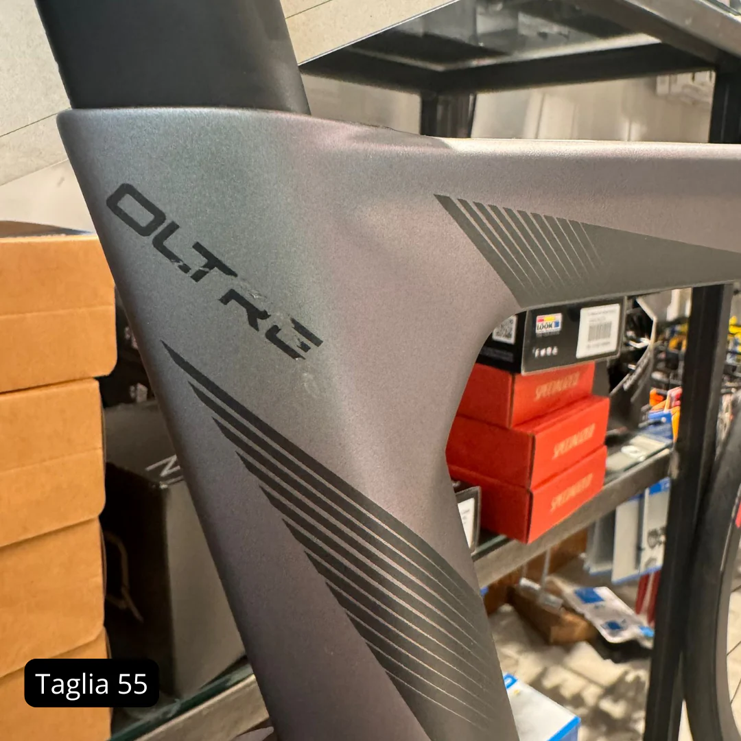 Bicicletta Bianchi Oltre Race 105 Di2 12v - Grigio - Image 2