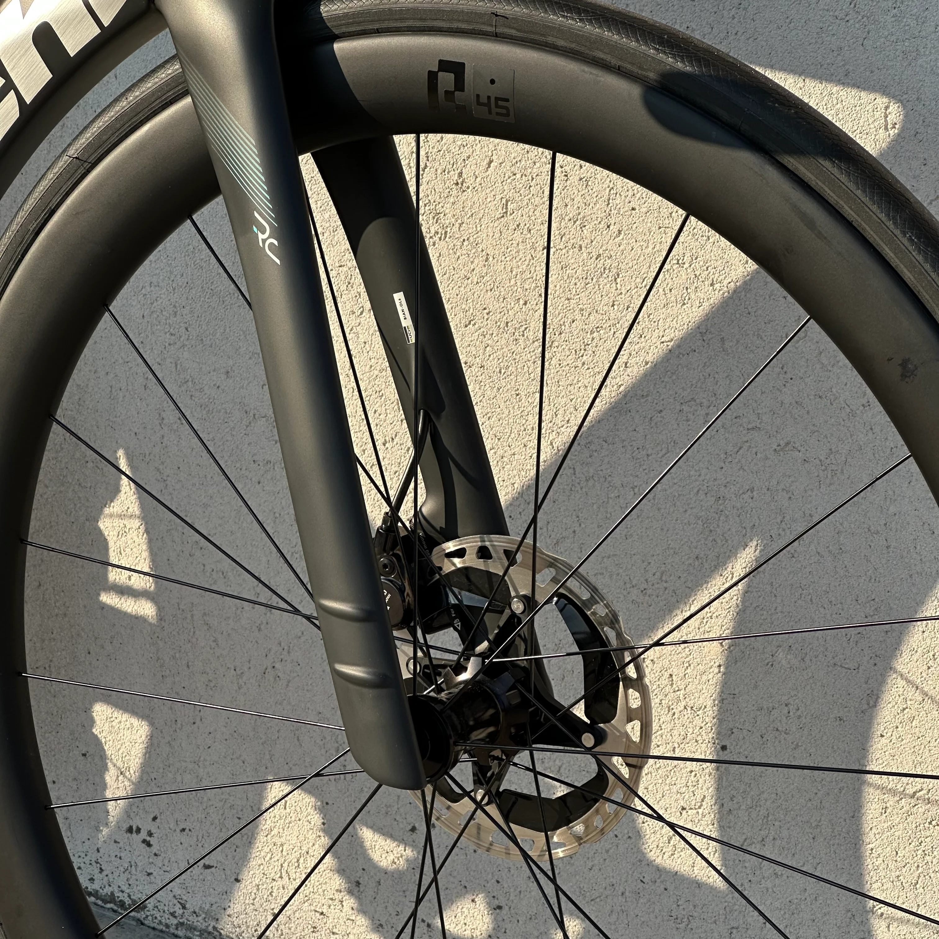 Bicicletta Bianchi Oltre RC - Antracite/Celeste - Demo - Image 9