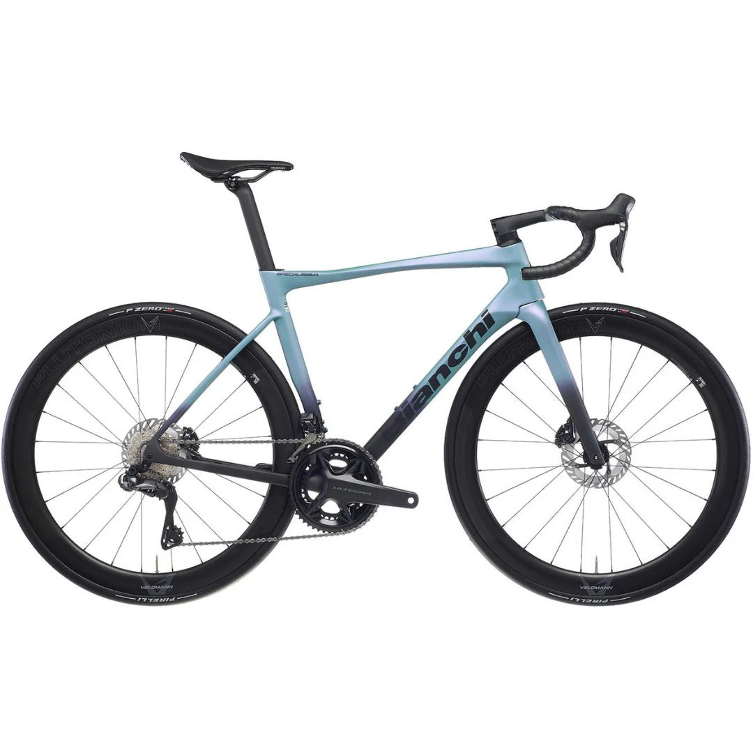 Bicicletta Bianchi Specialissima Pro Ultegra Di2 12sp con Powermeter - Grafite