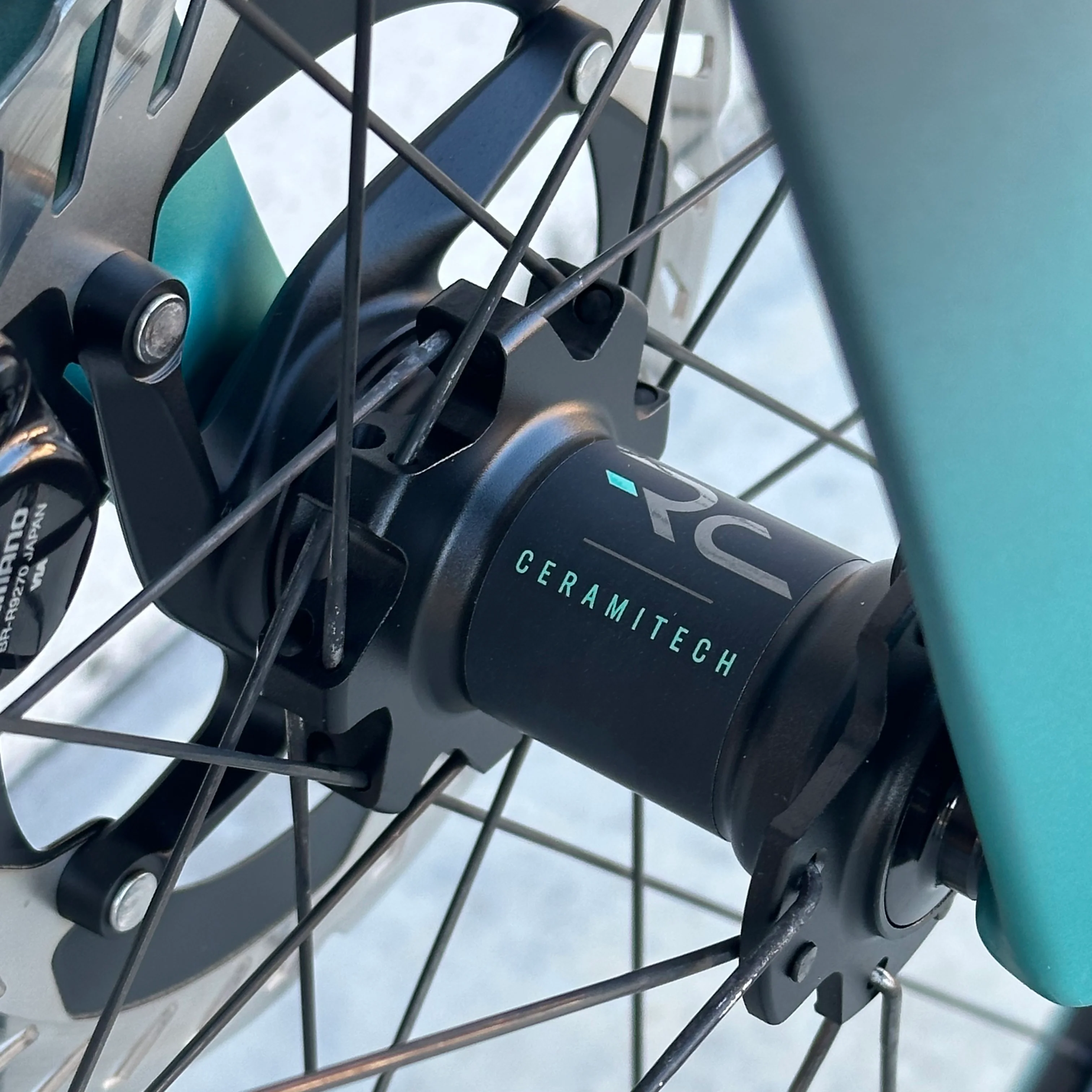 Bicicletta Bianchi Specialissima RC - Antracite Celeste - Demo - Image 10