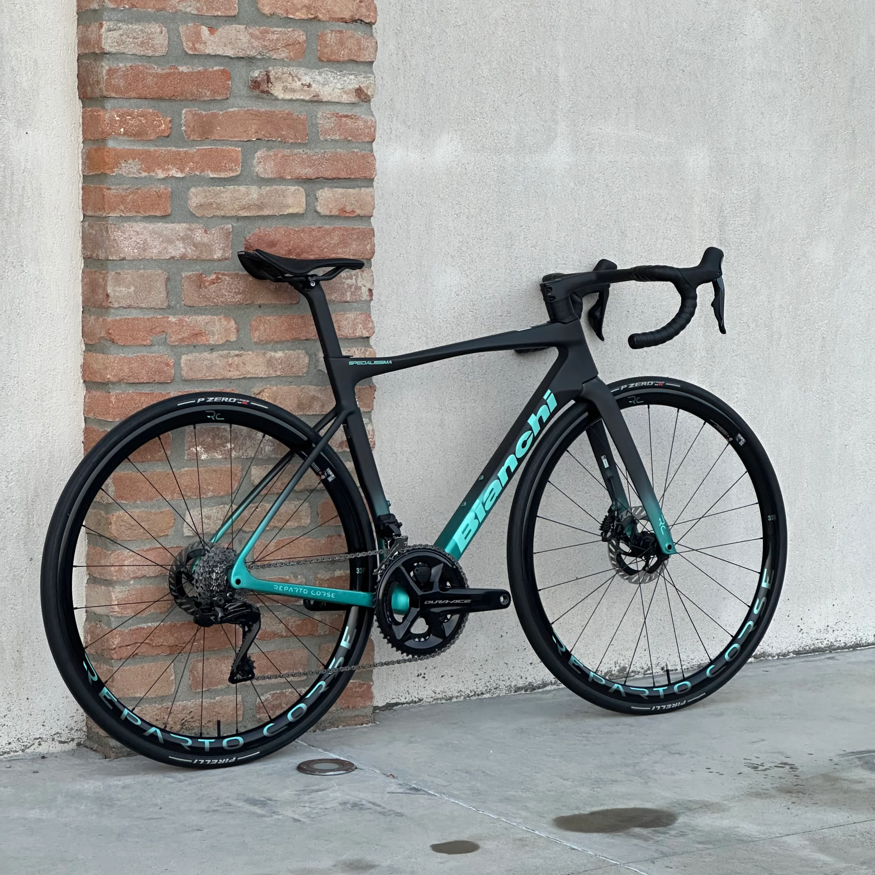 Bicicletta Bianchi Specialissima RC - Antracite Celeste - Demo - Image 3