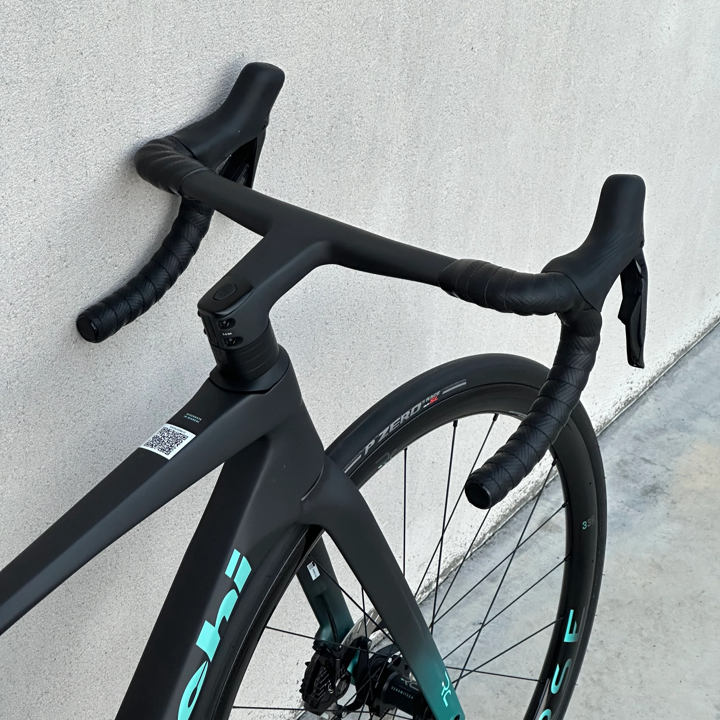 Bicicletta Bianchi Specialissima RC - Antracite Celeste - Demo - Image 6