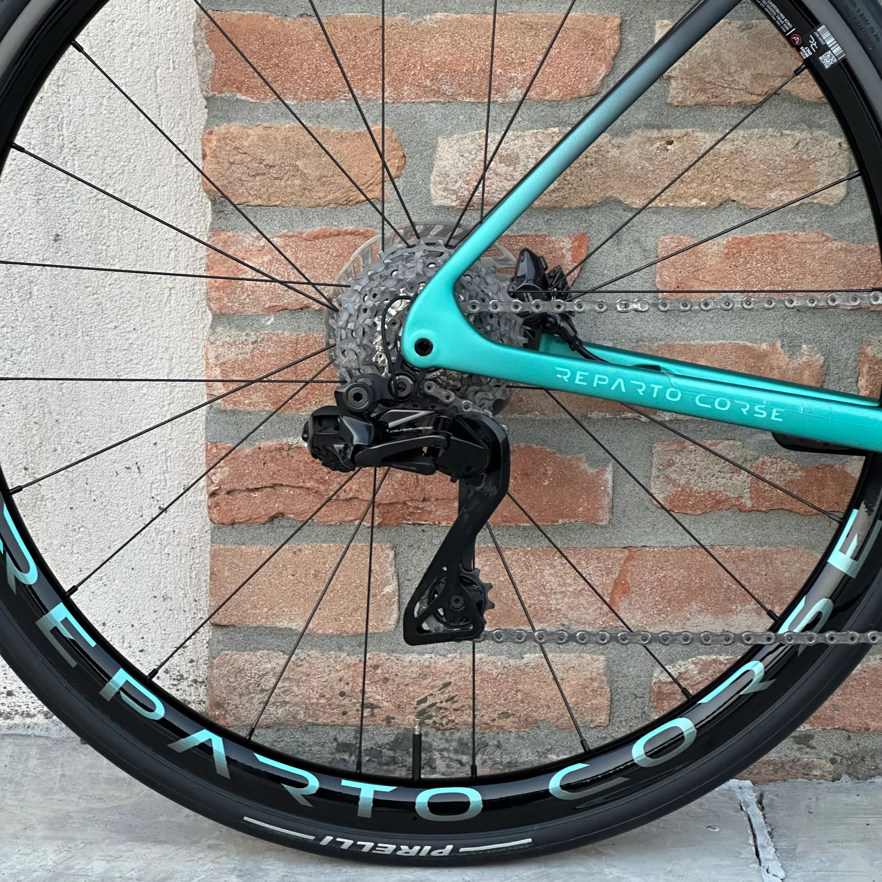 Bicicletta Bianchi Specialissima RC - Antracite Celeste - Demo - Image 8