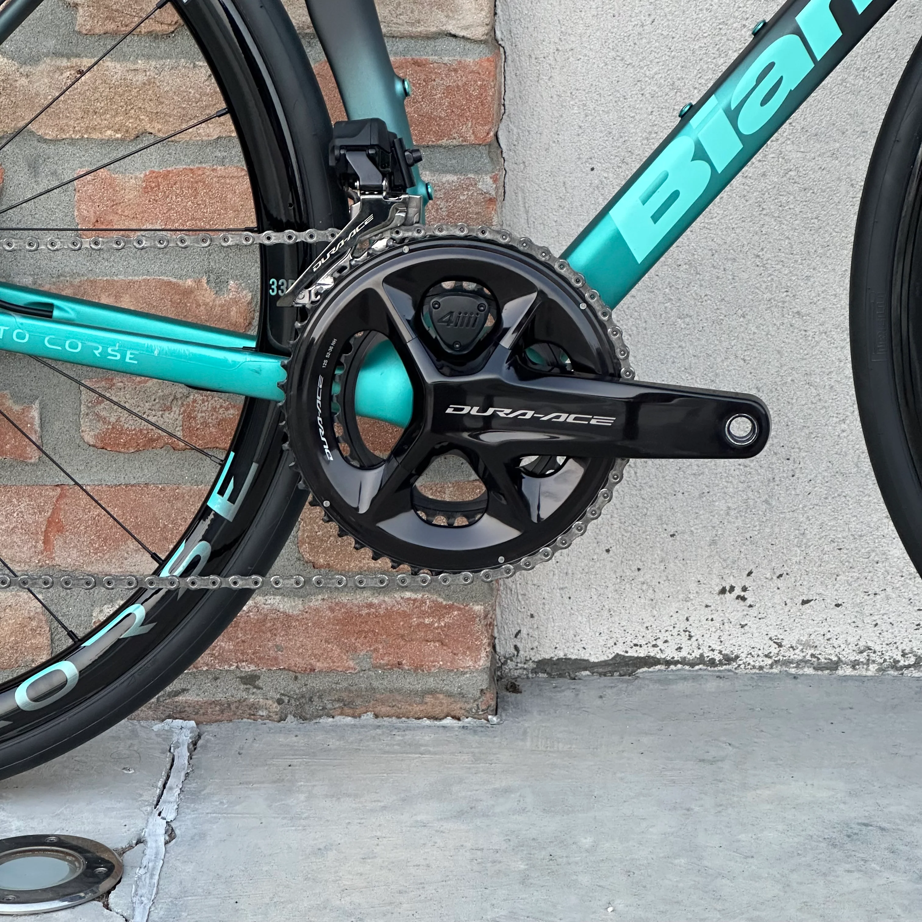 Bicicletta Bianchi Specialissima RC - Antracite Celeste - Demo - Image 9