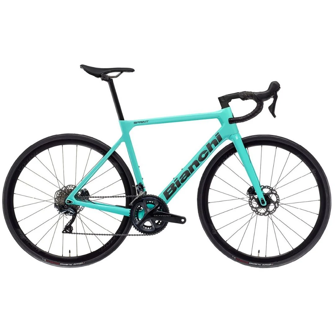 Bicicletta Bianchi Sprint Disc 105 12s - Celeste