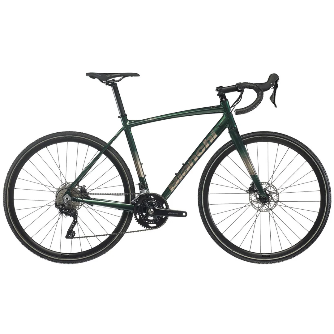 Bicicletta Bianchi Via Nirone 7 GRX 400 10v - Verde