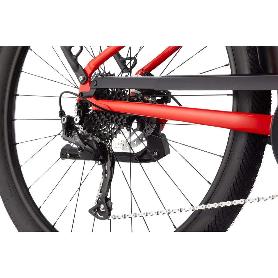 Bicicletta Cannondale Adventure Neo 3.1 EQ - Rosso - Image 5