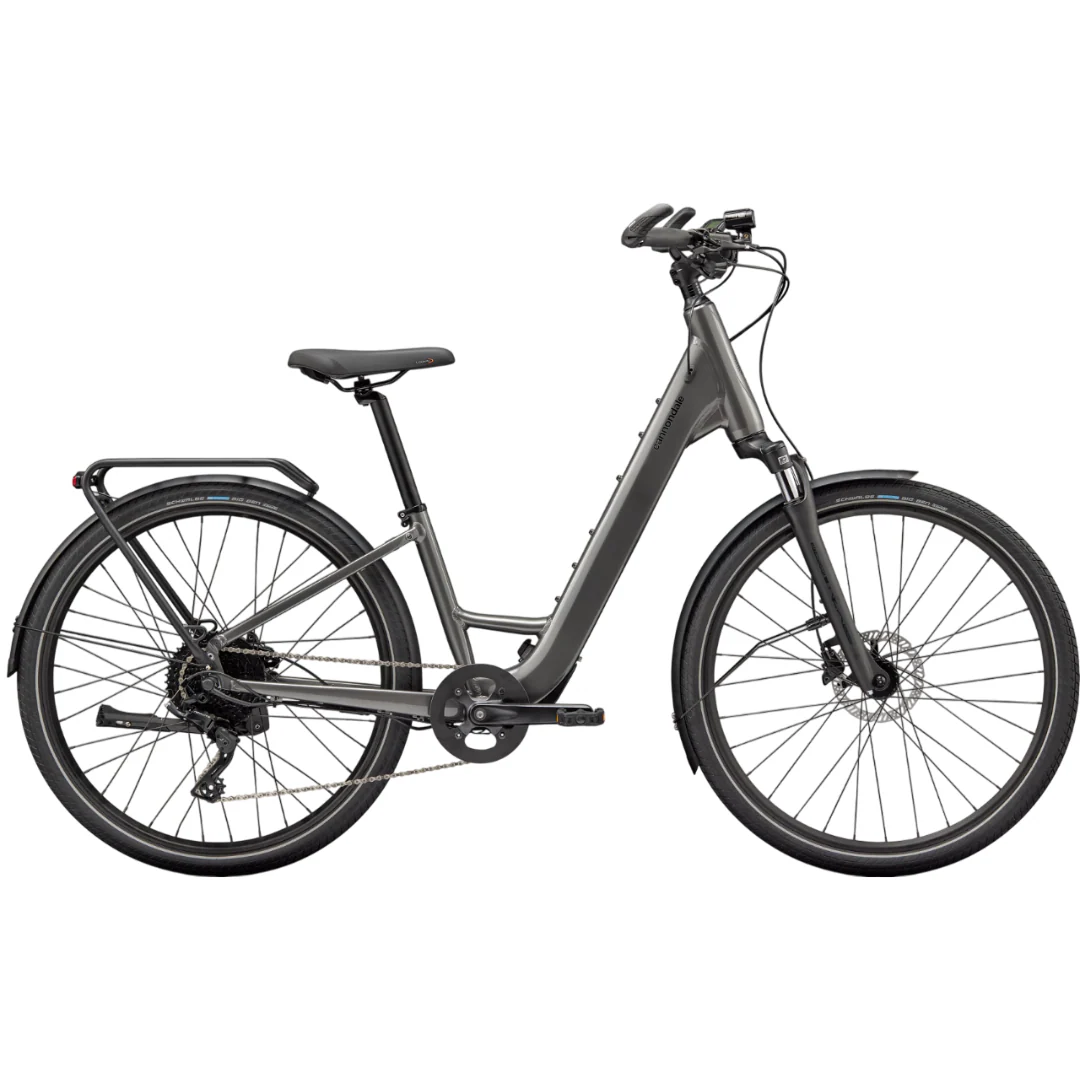 Bicicletta Cannondale Mavaro SL 1 Low StepThru - Grigio Scuro