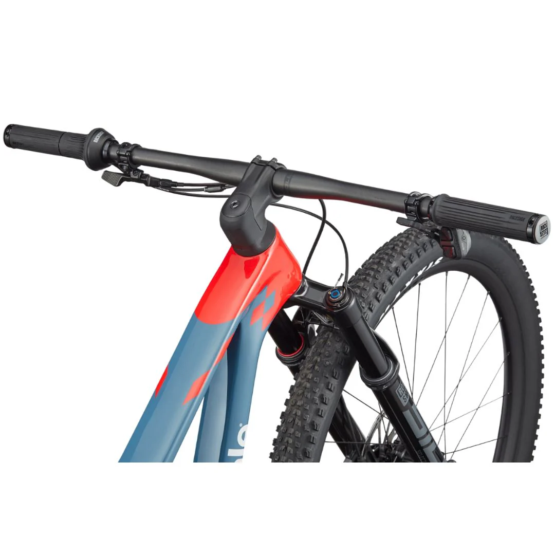 Bicicletta Cannondale Scalpel 2 - Azzurro/Rosso - Image 3