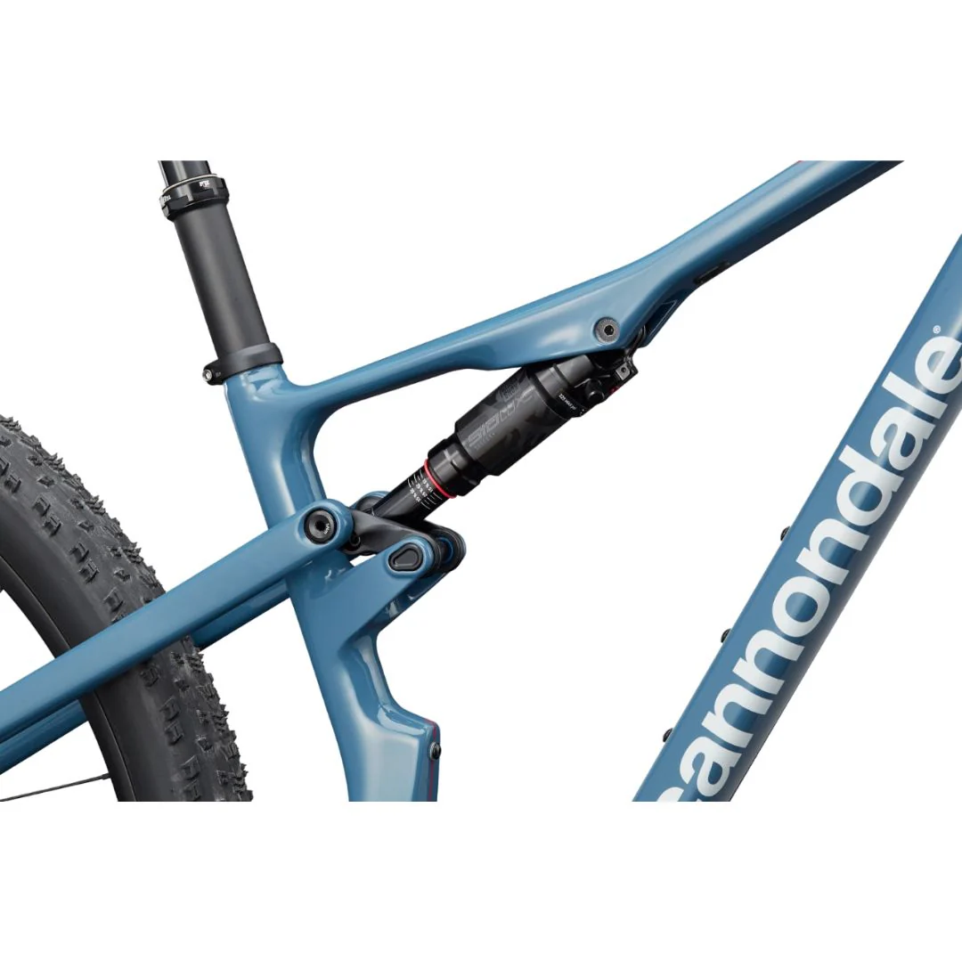 Bicicletta Cannondale Scalpel 2 - Azzurro/Rosso - Image 4
