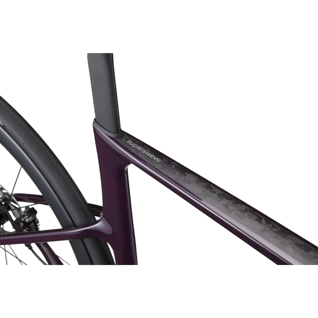 Bicicletta Cannondale SuperSix EVO Hi-MOD 2 - Viola - Image 7