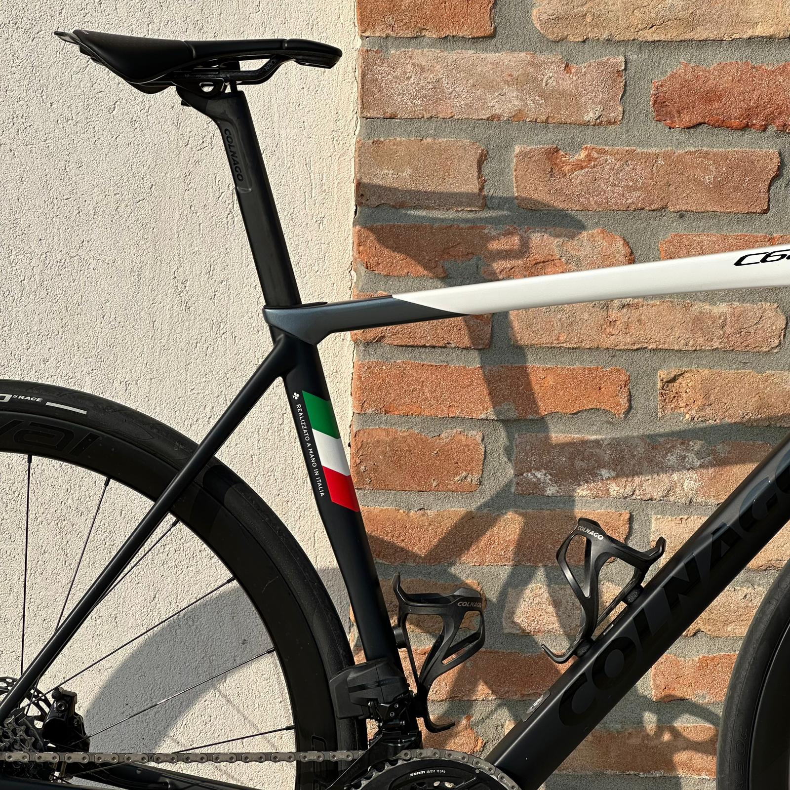 Bicicletta Colnago C68 - Bianco Nero - Demo - Image 9