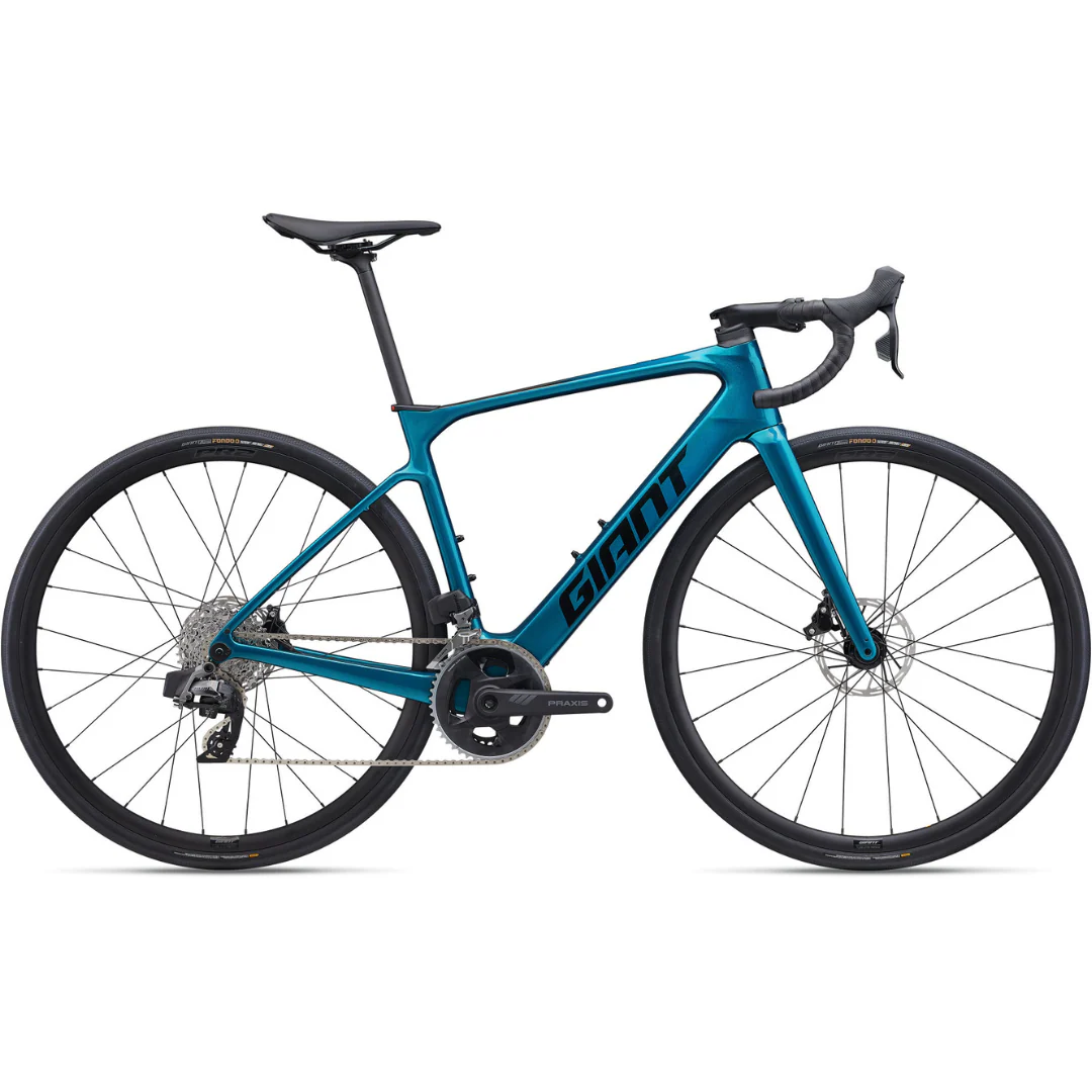 Bicicletta Giant Defy Advanced E+ Elite 2 - Blu