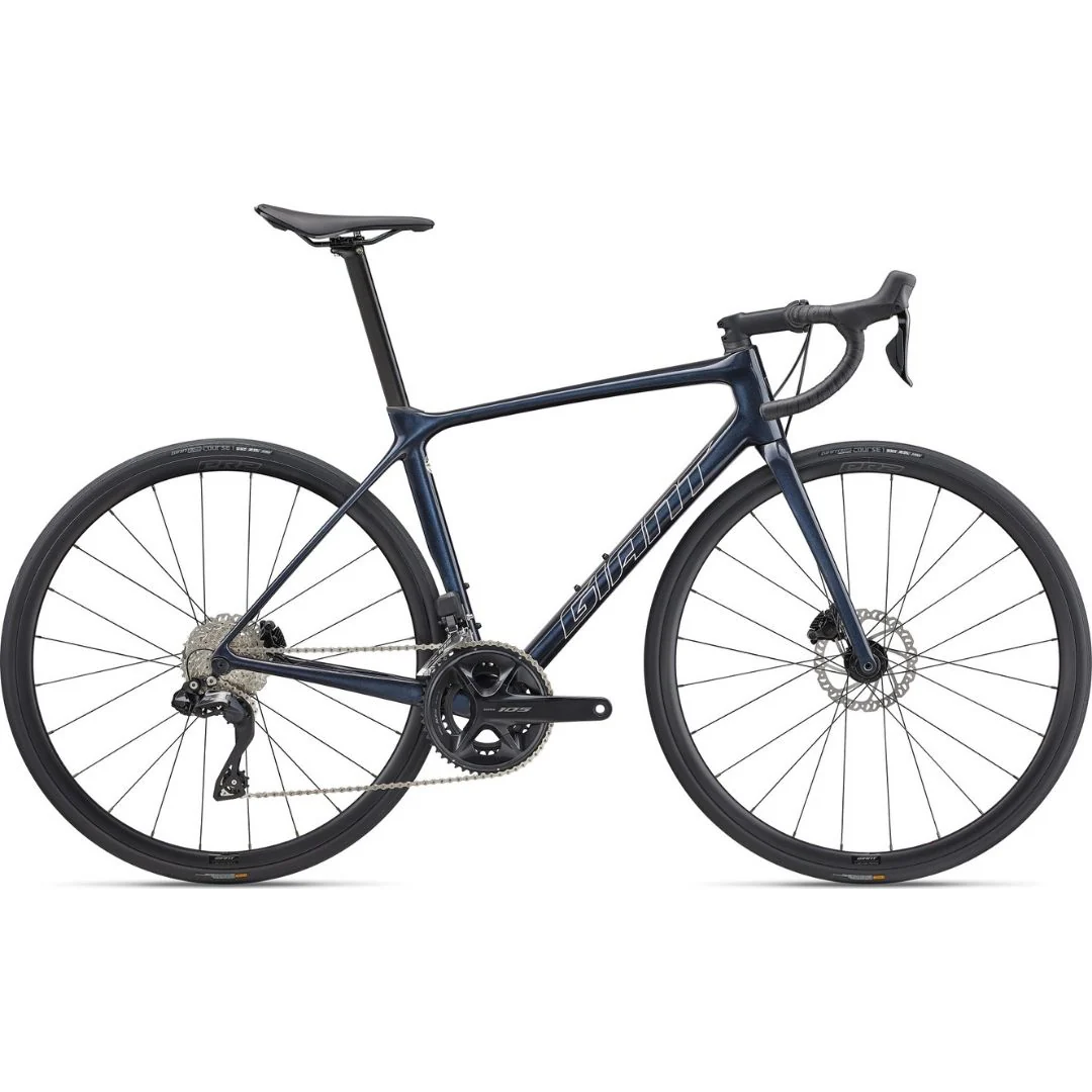 Bicicletta Giant TCR Advanced 1 Disc - Blu