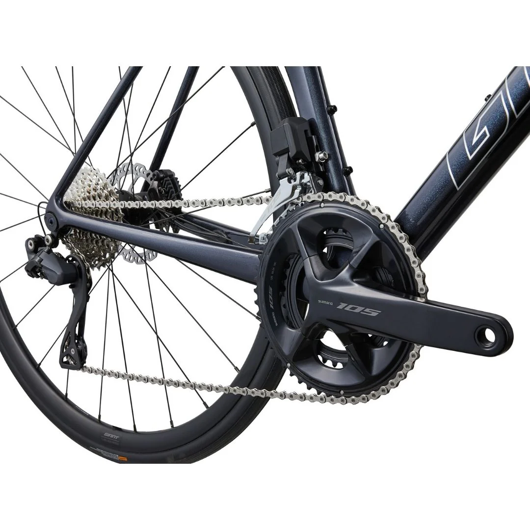 Bicicletta Giant TCR Advanced 1 Disc - Blu - Image 4