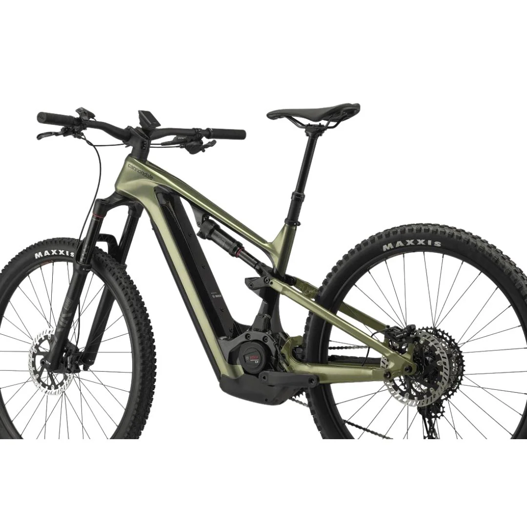 Bicicletta Cannondale Moterra Neo Carbon 2 - Verde - Image 3
