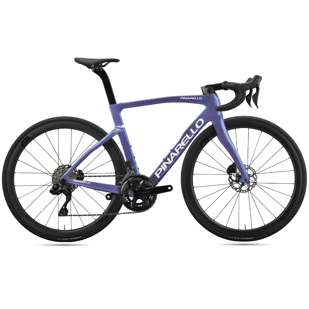 Bicicletta Pinarello F5 105 Di2 DT Swiss A1800 - Blu Cobalto