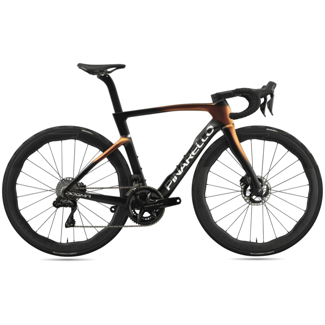 Bicicletta Pinarello New Dogma F Dura Ace Di2 - Nero Bronzo