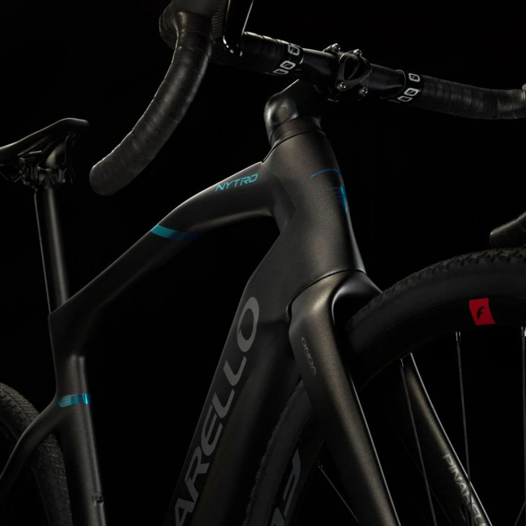 Bicicletta Pinarello Nytro E7 Gravel Sram Force AXS - Nero - Image 4