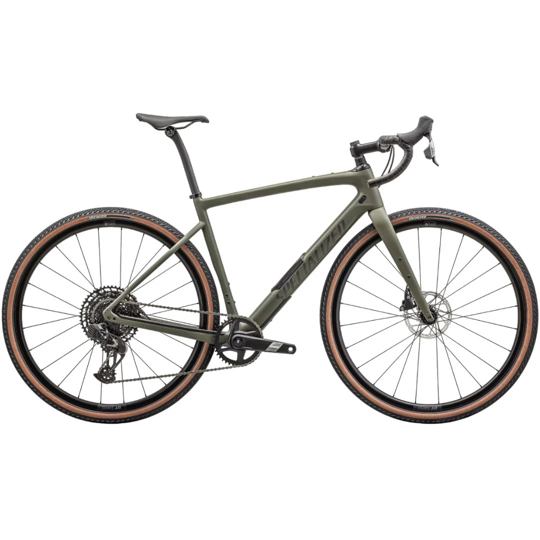 Bicicletta Specialized Diverge Comp Carbon - Verde Quercia