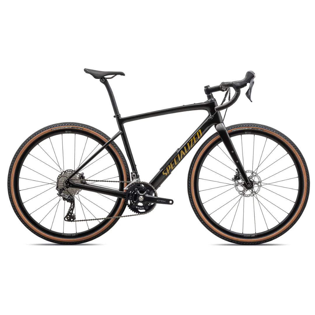 Bicicletta Specialized Diverge Comp Carbon - Nero/Oro