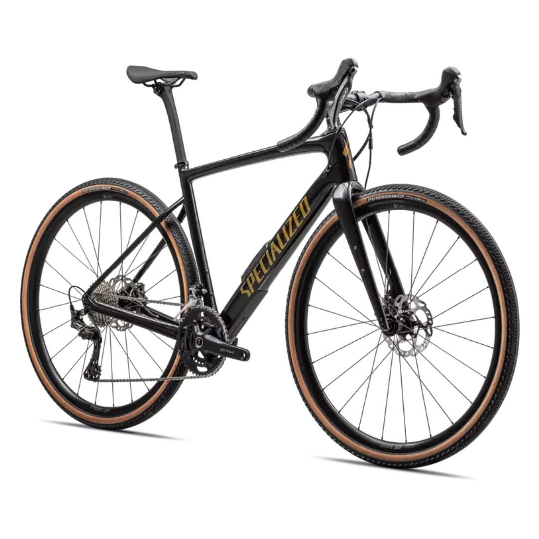 Bicicletta Specialized Diverge Comp Carbon - Nero/Oro - Image 2