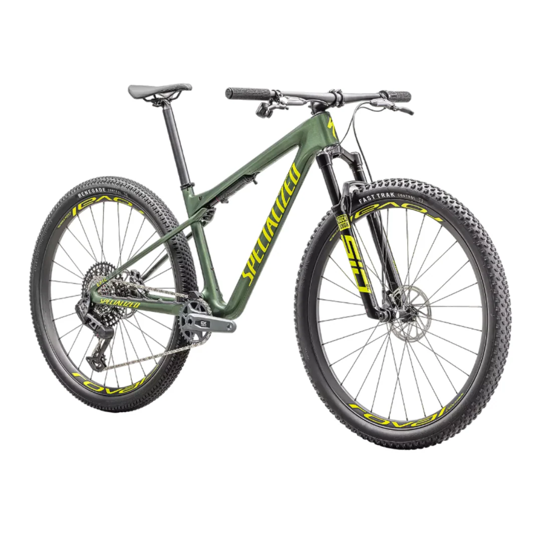 Bicicletta Specialized Epic World Cup Expert - Verde Metallizzato - Image 2