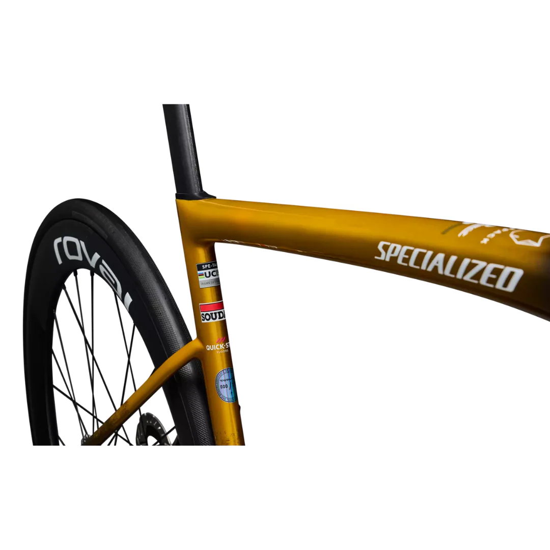 Bicicletta Specialized S-Works Tarmac SL8 LTD- Remco Collection Golden Season - Image 4
