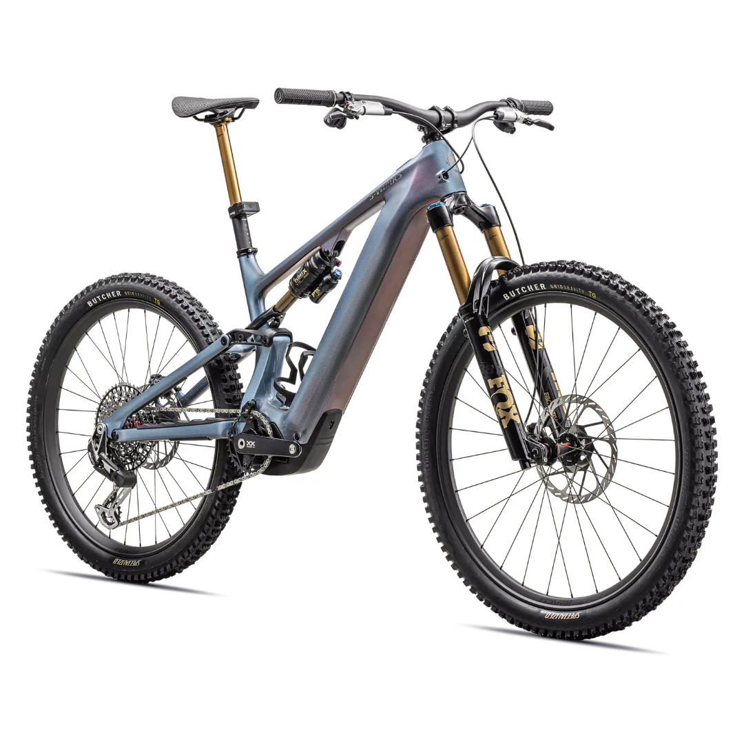 Bicicletta Specialized S-Works Turbo Levo 4 - Azzurro Metallizzato - Image 2