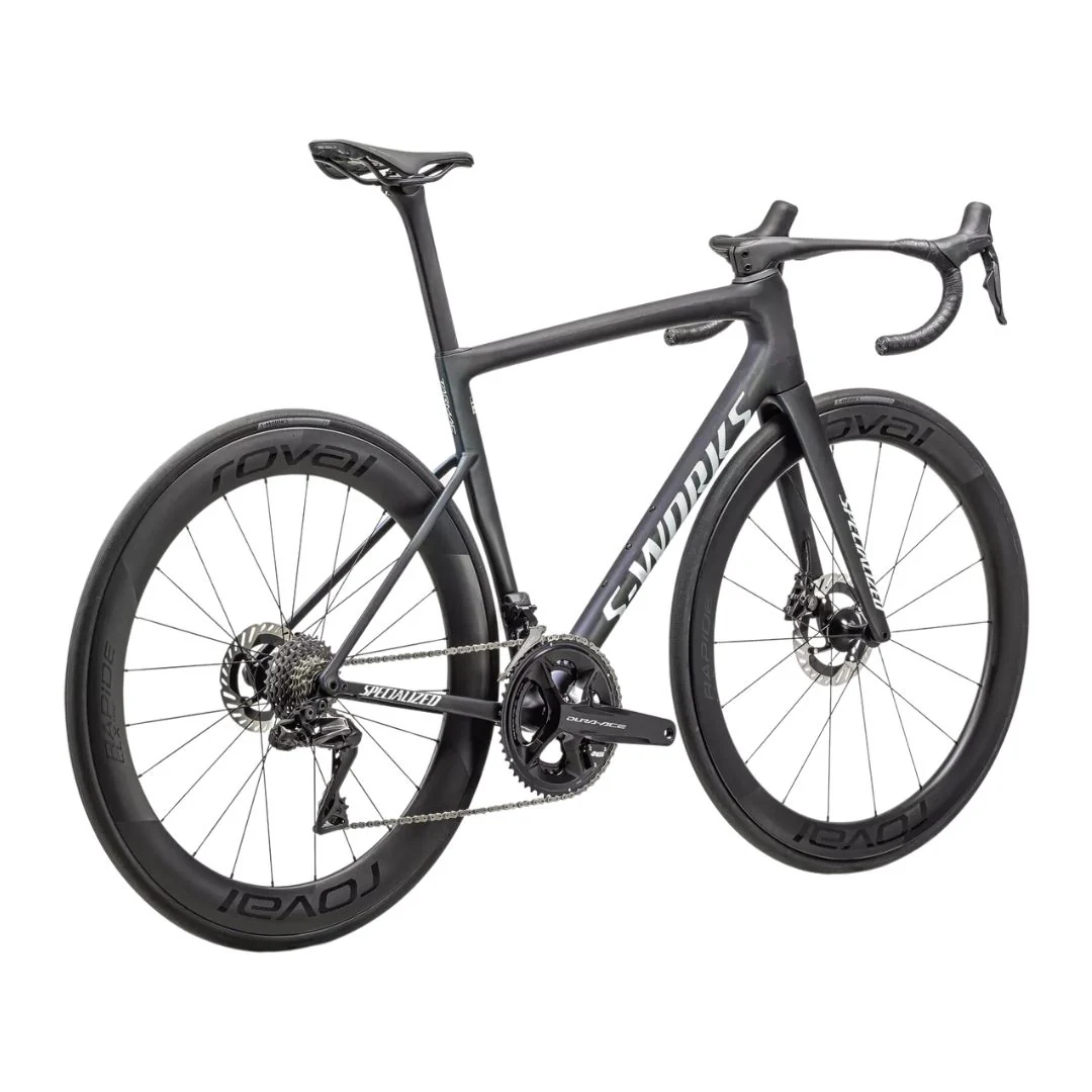 Bicicletta Specialized Tarmac S-Works SL8 Di2 - Nero/Blu - Image 3