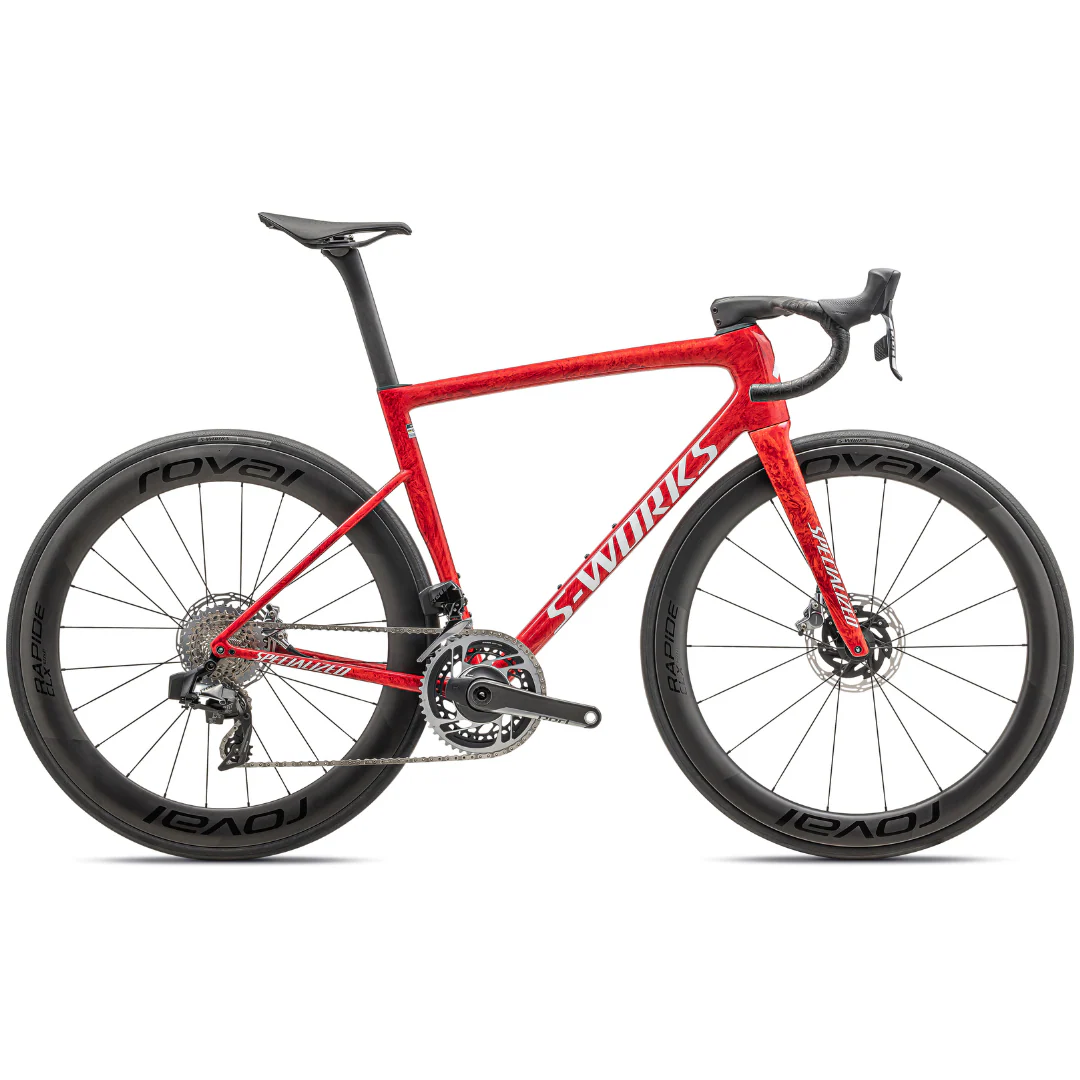 Bicicletta Specialized Tarmac S-Works SL8 Red Axs - Rosso