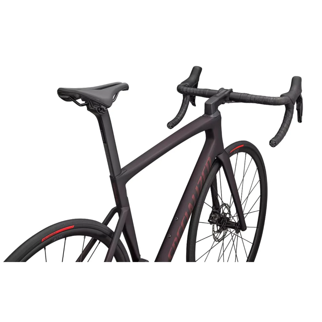 Bicicletta Specialized Tarmac SL7 Comp - Nero/Rosso - Image 4