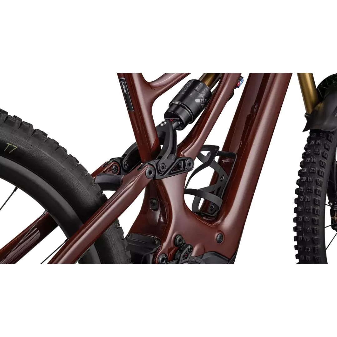 Bicicletta Specialized Turbo Levo Pro Carbon - Gloss Rusted Red / Satin Redwood - Image 6