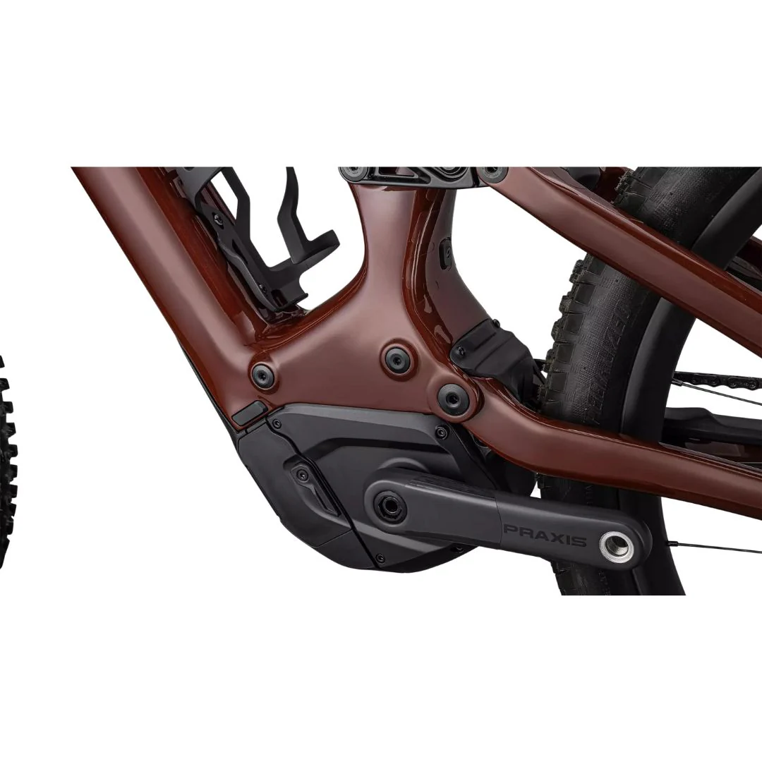 Bicicletta Specialized Turbo Levo Pro Carbon - Gloss Rusted Red / Satin Redwood - Image 7