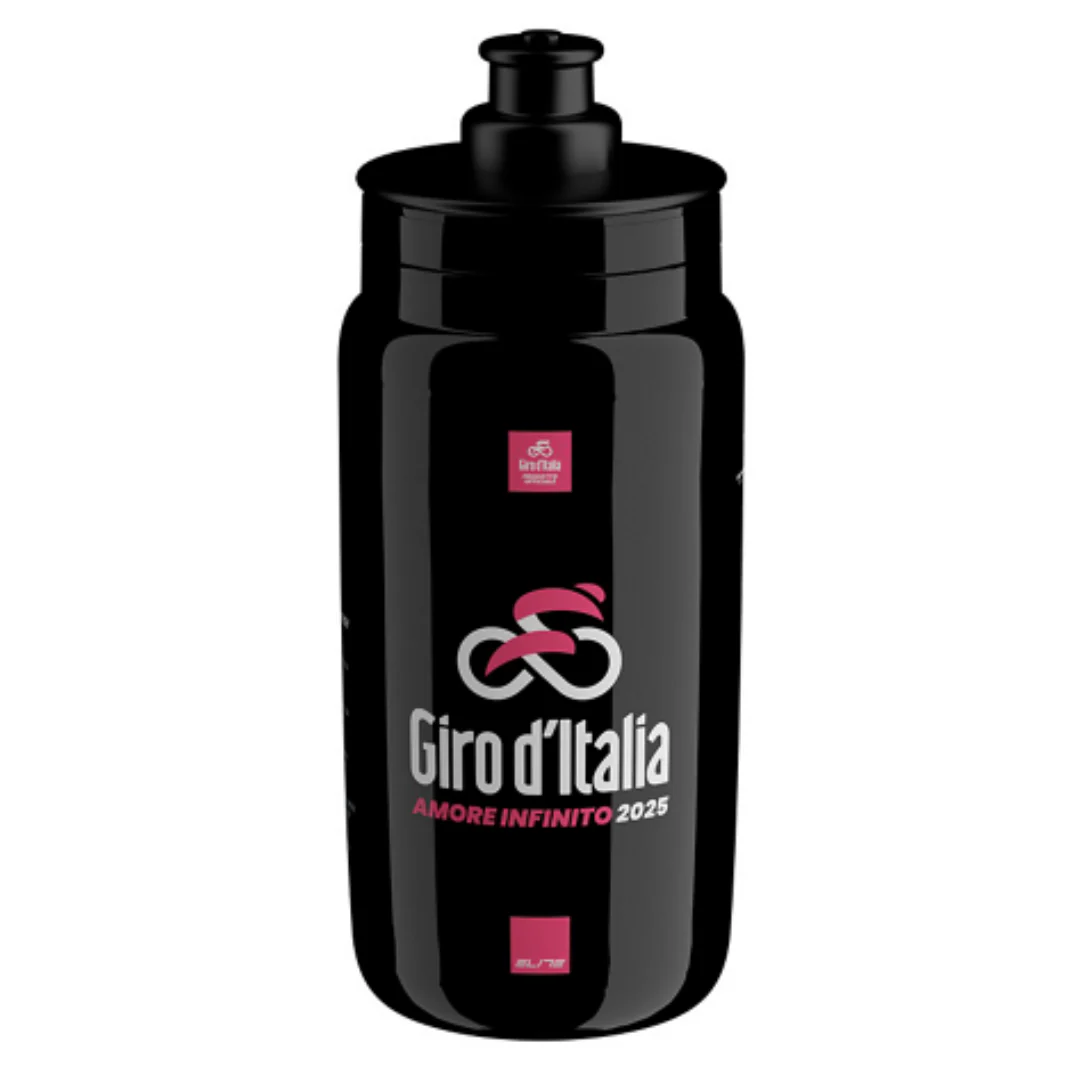 Borraccia Elite Fly Teams 2025 550ml - Giro d'Italia - Nero