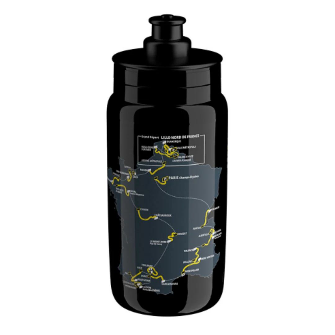 Borraccia Elite Fly Teams 2025 550ml - Tour de France - Nero - Image 2