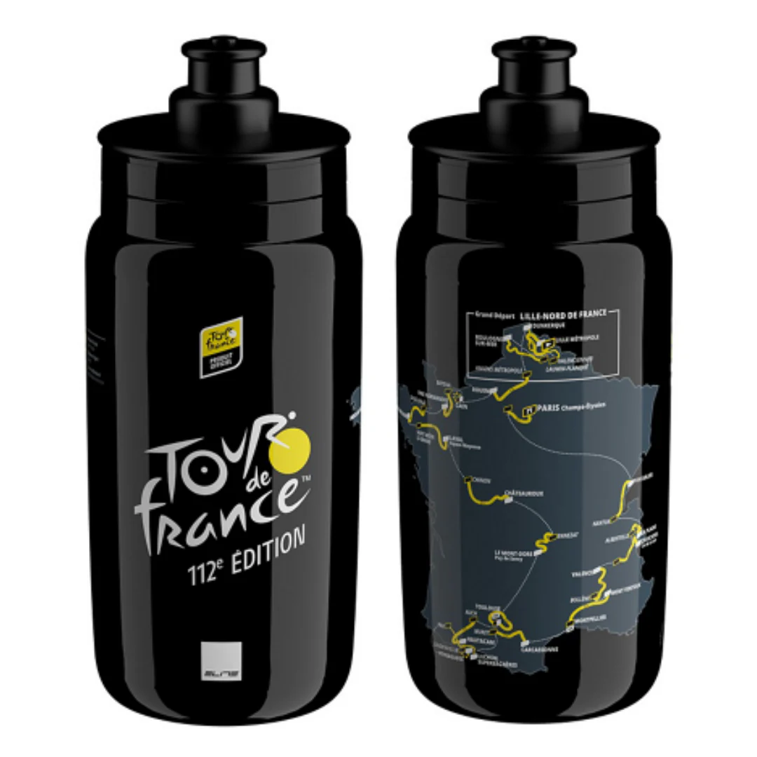 Borraccia Elite Fly Teams 2025 550ml - Tour de France - Nero - Image 3